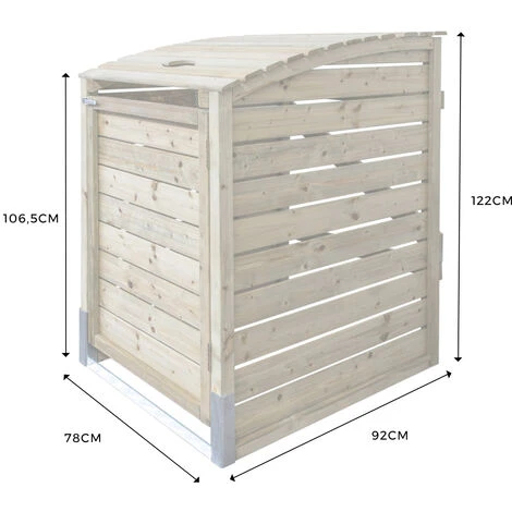 CÉMONJARDIN Cache Poubelle Manille – Image 4