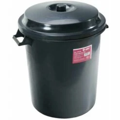 GSC Poubelle De Jardin 50l Avec Couvercle