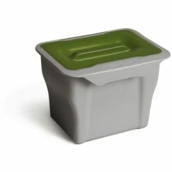 Bac Multi-usage à Accrocher - Hauteur : 182 Mm - Contenance : 5 L - Largeur : 185 Mm - Longueur : 247 Mm - Matériau : Plastique - Décor : Gris - GOLLINUCCI - Longueur : 247 Mm