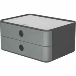HAN SMART-BOX ALLISON 1120-19 Caisson à Tiroirs Gris, Noir, Blanc Nombre De Tiroirs: 2 - Gris, Noir, Blanc