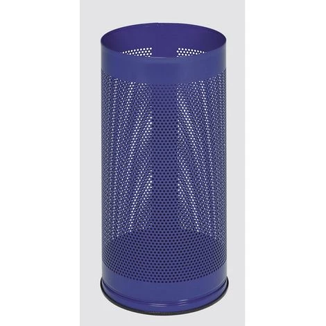 CERTEO Porte-parapluies, Hauteur 610 Mm - Tôle Perforée, Galvanisé - Gris Clair RAL 7035 - Coloris: Gris Clair RAL 7035 – Image 5