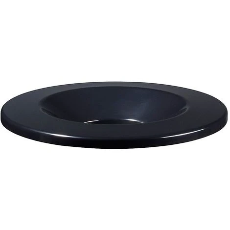 CERTEO Couvercle Plat Anti - Feu 90 L /110 L - Noir Graphite - NEO | Rossignol - Noir