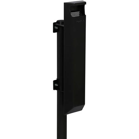 CERTEO Cendrier 3 L Pour Poteau - Sans Serrure - Gris Manganèse - KOPA | Rossignol - Gris Foncé