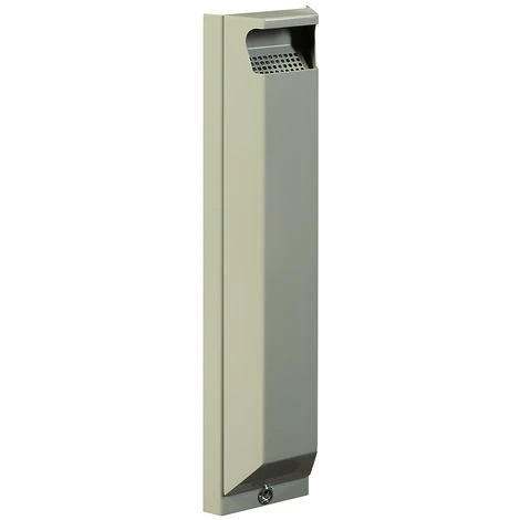 CERTEO Cendrier Mural - 3 L - Avec Serrure - Gris Ciment - ARKEA | Rossignol - Ciment