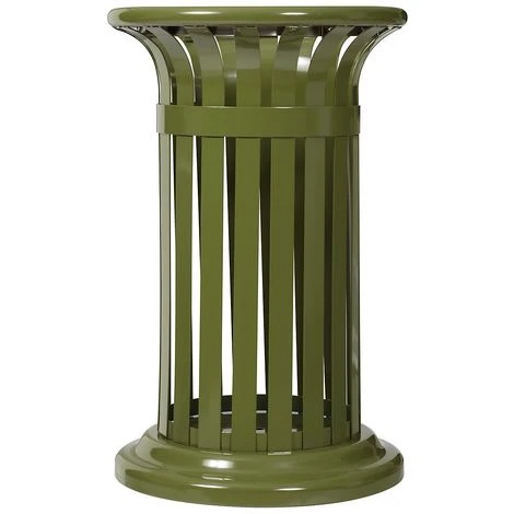 Poubelle à Poser Ou à Fixer - 60 L - Vert Olive - TULIPE | Rossignol - Vert Olive – Image 2