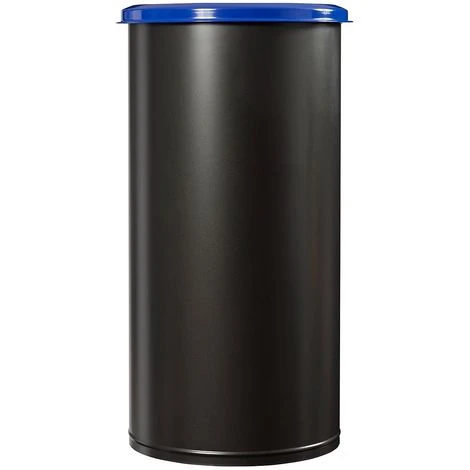 CERTEO Poubelle Murale - 80 L - Couvercle Bleu Outremer - ZENO | Rossignol - Bleu Outremer – Image 2