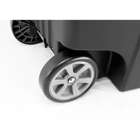 Rothopro Poubelle De Tri | Capacité 100 L | Mobile | Couvercle Beige - Coloris Du Couvercle: Beige – Image 4