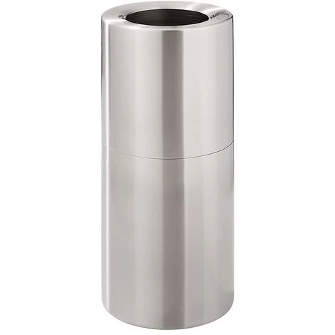 CERTEO Collecteur De Déchets Design, 45 L, Aluminium, Sans Seau Intérieur - Coloris Poubelle: Aluminium – Image 5