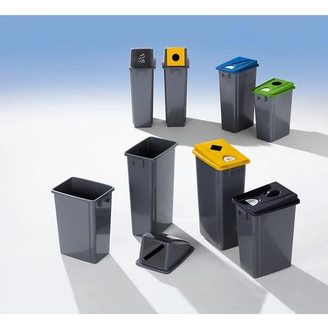 PROBBAX Collecteur De Tri En Plastique - Capacité 60 L - Sans Couvercle – Image 2