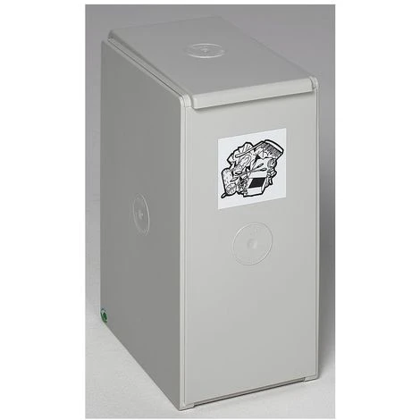 CERTEO Poubelle De Tri - Poubelle Seule - Pour 40 L, Largeur 250 Mm, Jaune Proche RAL 1003 - |Col. Du Couvercle: Jaune|RAL 1003 – Image 4