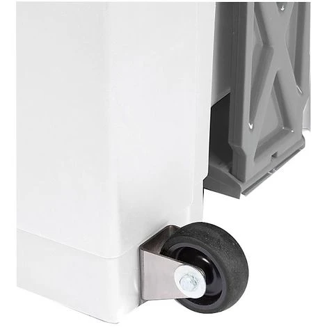 CERTEO Collecteur De Déchets CHANGE, Capacité 45 L, L X H X P 410 X 600 X 390 Mm Couvercle Rouge - Coloris Du Couvercle: Rouge – Image 3