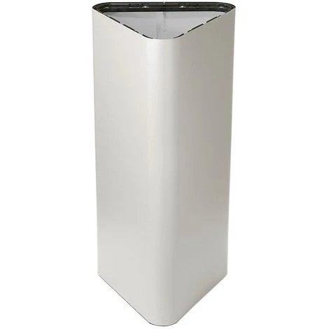 CERTEO Poubelle PURE ELEGANCE, Capacité 60 L, L X H X P 380 X 800 X 380 Mm Blanc - Coloris Poubelle: Blanc