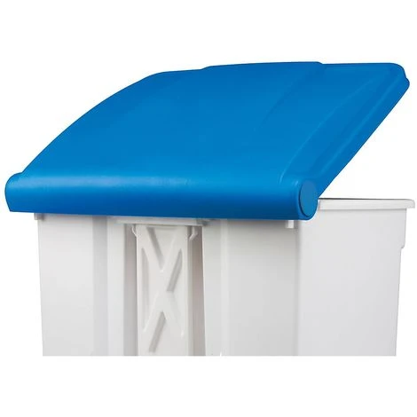 Conteneur Mobile à Pédale | Polypropylène | Blanc | 70 Litres | 500x400x660 | Contitop Mobile | 1 Pièce | Medial - Blanc