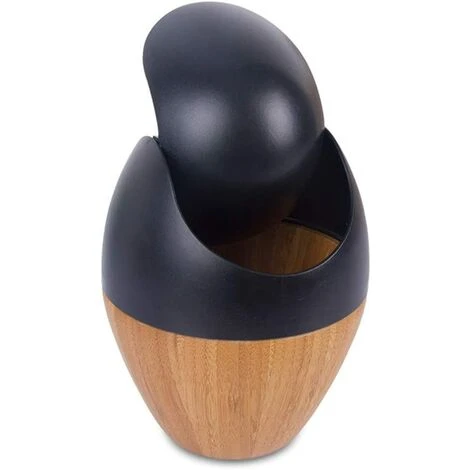 BARES Mini Poubelle De Table Poubelle à Couvercle Basculant Poubelle De Salle De Bain – Image 3