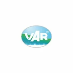 VAR GMBH Poubelle B400xT510mm 120 L Deckel Argenté (plastique)