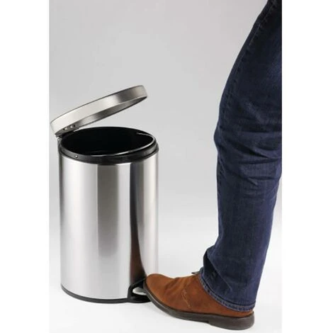 Durable 340323 340323 Corbeille à Papier 30 L (Ø X H) 290 Mm X 655 Mm Acier Inoxydable Argent 1 Pc(s) â Image 3