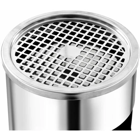 TRUE DEAL Poubelle à Cendrier Murale Acier Inoxydable 26 L – Image 5
