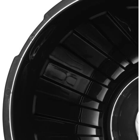 KEEEPER Poubelle Multi-usage / Corbeille à Papier Avec Couvercle Verrouillable, Grand, Plastique Résistant (PP), 23 L, Tapis, Graphite – Image 3