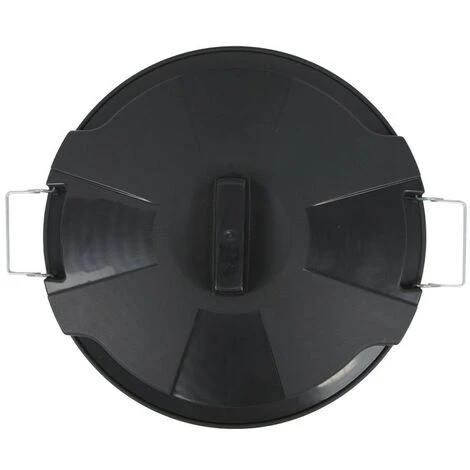 WOLFPACK Poubelle En Plastique Communautaire Avec Couvercle 50 Litres â Image 3