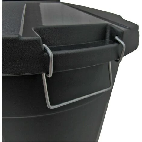 WOLFPACK Poubelle En Plastique Communautaire Avec Couvercle 50 Litres â Image 4