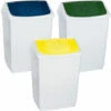 DENOX Pack De Recyclage Pedalbin 3 X 55 L 3 Couleurs