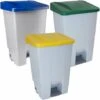 DENOX Pack De Recyclage Pedalbin Selectif 3 X 80 L 3 Couleurs