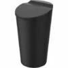 TRIOMPHE Poubelle De Voiture Avec Couvercle En Silicone Cendrier Pour Porte-gobelet Dans La Console Ou La Porte