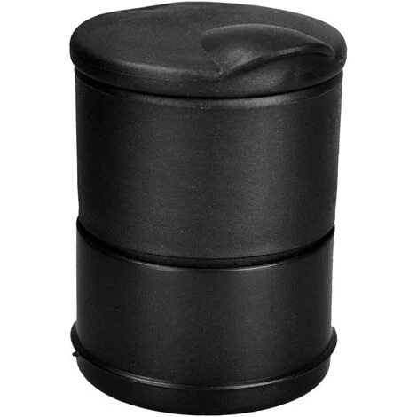 BETTERLIFE Voiture Portable Cendrier Avec Bleu LED Porte Gobelet Lumineux Auto Plastique 7 X 9.5cm Noir – Image 4