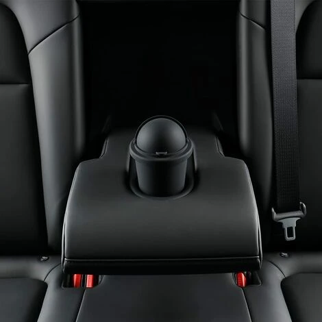 BETTERLIFE Voiture Poubelle De Voiture En Silicone Avec Couvercle Pour Porte De Voiture Portable Convient Pour Console Porte Gobelet Maison Ou Bureau – Image 2