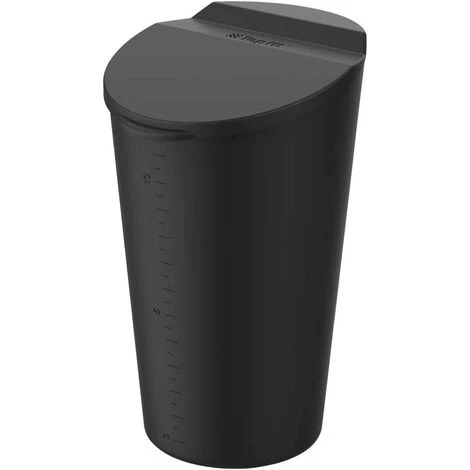 BETTERLIFE Poubelle De Voiture Avec Couvercle En Silicone Cendrier Pour Porte-gobelet Dans La Console Ou La Porte