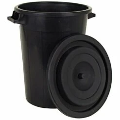 SPETEBO Bac Universel 100l - Noir