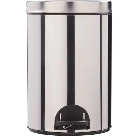 Rossignol - Poubelle De Cuisine à Pédale 14L ELORA - Gris Perle – Image 2