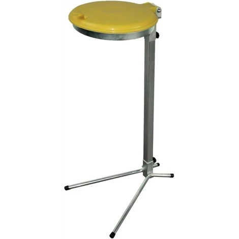 FP Porte-sac Poubelle 70-120 L Vz Avec K-avec Couvercle Jaune