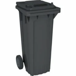 OPV Bac Poubelle 60 Litres , Gris