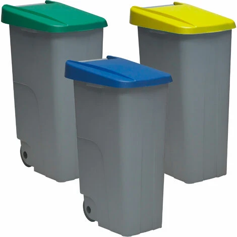 DENOX Pack De Recyclage Reciclo Fermé 3 X 110 L 3 Couleurs