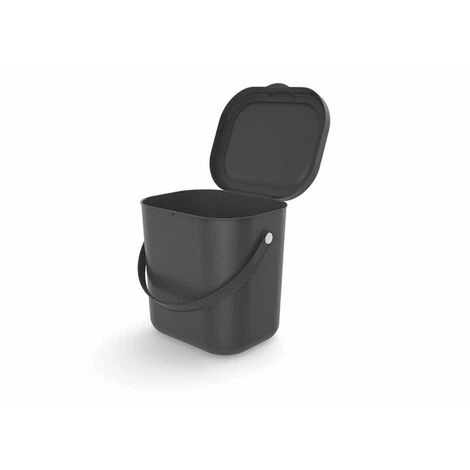 BRICOLINE Corbeille Rotho Albula 6L Gris – Image 2