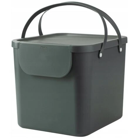 BRICOLINE Corbeille Rotho Albula 40L Gris – Image 3