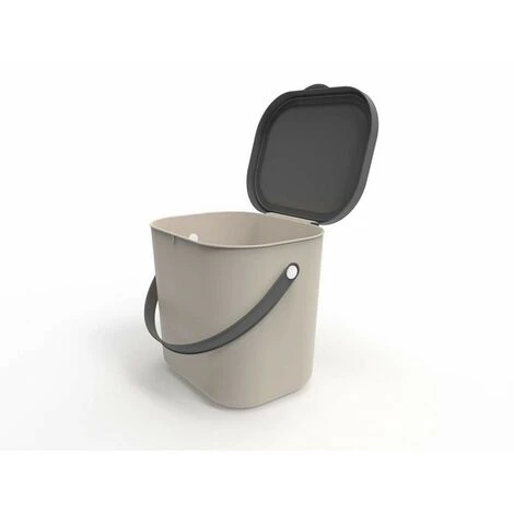 BRICOLINE Corbeille Rotho Albula 6L Cappuccino – Image 2