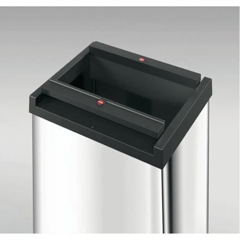 Conteneur De Déchets H763XB339XT260mm 52L Blanc Hailo – Image 3