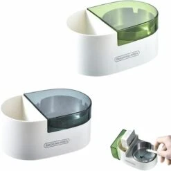 Betterlife 2 Pièces Cendrier Mural Pour Extérieur, Cendrier Mural, Cendrier Extérieur Mural, Cendrier à Cigarettes, Cendrier Avec Couvercle, Utilisé Dans Les Bars, Clubs, Bureaux, Maisons (Vert, Bleu)