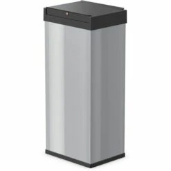 Hailo Poubelle Big-Box Swing Taille XL 52 L Argenté 0860-221 - Argent