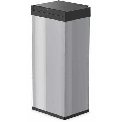 Hailo Poubelle Big-Box Swing Taille XL 52 L Argenté 0860-221 - Argent