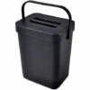 1001KDO POUR LA MAISON Poubelle Compost De Cuisine Accrochable 5L Anthracite