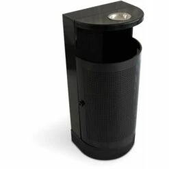 MOB EVENT PRO Poubelle Murale D'extérieur En Acier Et Cendrier - 29 L