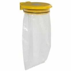 G�N�RIQUE Support Sac Mural Avec Couvercle Vert Mousse Ral 6005 110 L