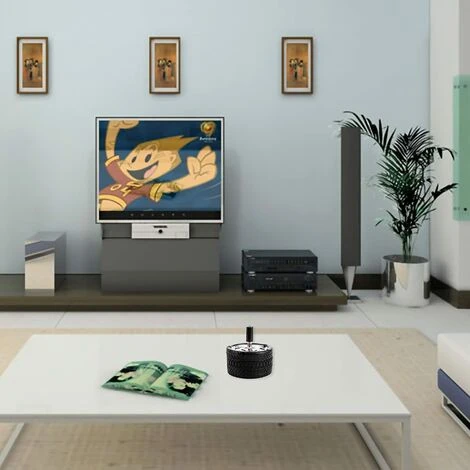 STARLIGHT Cendrier Tournant,SL.GT 2 Pièces Cendrier Coupe-Vent Cendrier à Pneus Cendrier Moderne Cendrier Rotatif En Acier Inoxydable Avec Couvercle – Image 3