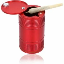 STARLIGHT SL.GT Cendrier De Voiture Avec Couvercle, SL.GT Cendrier Avec Couvercle Fermé Anti Odeur, Cendrier Extérieur Portable En Acier Inoxydable Sans Fumée