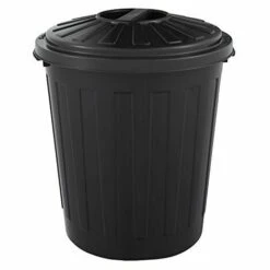 OKT 2053691 POUBELLE PLASTIQUE GRAPHITE 7 L TAILLE MINI 10212826000