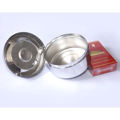 PERLE RARE Cendrier Avec Poussoir/ Grand Cendrier Rotatif/ Taille L – Image 2