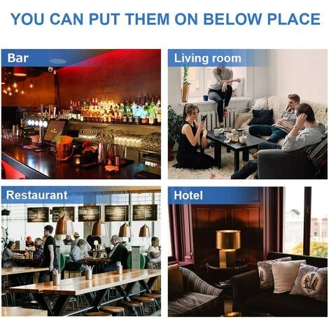 PERLE RARE Lot De 4 Cendriers En Acier Inoxydable 10 Cm De Diamètre Protection Contre Le Vent Moderne Plateau Cendrier Base Pour Intérieur Et Extérieur – Image 2